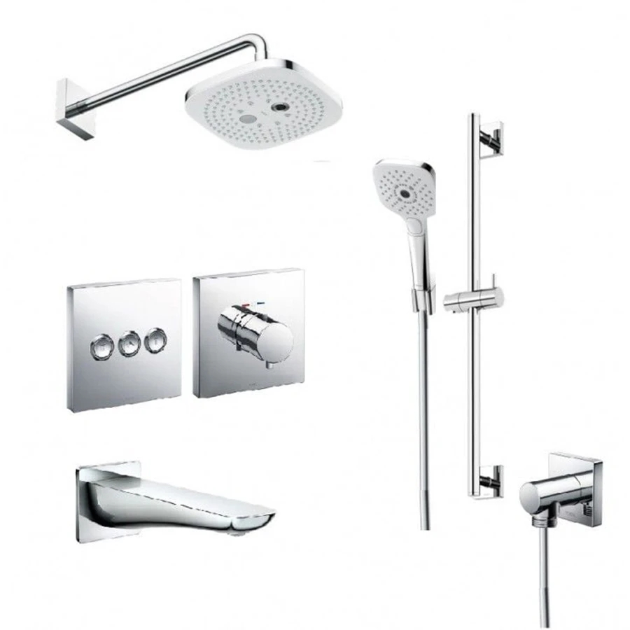 Sen tắm âm tường TOTO TBW02004A/TBW02006V/TBG02001B/TBV02402B/TBN01001B(x2)/TBV02105B/TBW02013B/TBW07019A