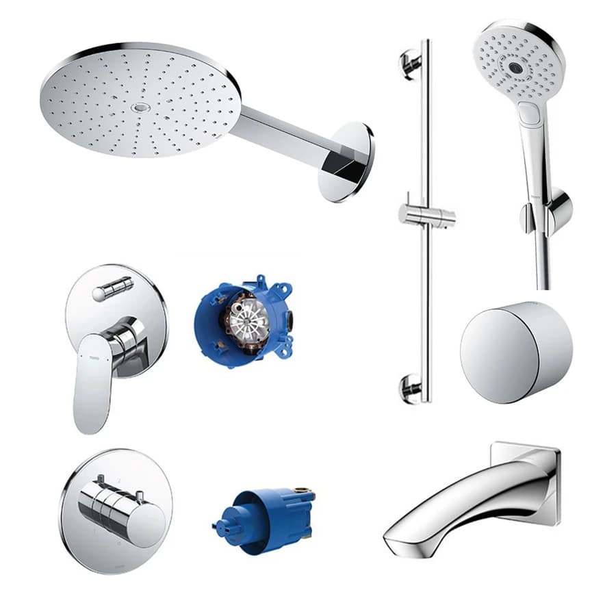 Sen tắm âm tường TOTO TBW07004A/TBN01002B/TBW01010V/TBG09001B/TBW01016B/TBW07020A /BG01304BA/TBN01001B/TBV01102B/TBN01101B