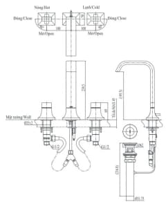 Ảnh Vòi chậu TOTO TLG08201B 2