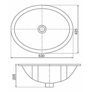 Ảnh Chậu rửa âm bàn Sanfi S502 3