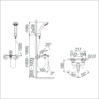 Ảnh Sen tắm nóng lạnh Viglacera VG507 6