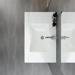 Ảnh Chậu bàn đá 2 tầng Viglacera NY51-9GP01 3