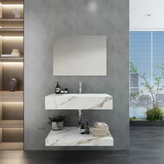 Ảnh Chậu bàn đá 2 tầng Viglacera PHL-9S01P 4