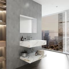 Ảnh Chậu bàn đá 2 tầng Viglacera PHL-9S01P 5