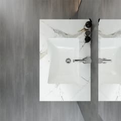 Ảnh Chậu bàn đá 2 tầng Viglacera PHL-9S01P 3