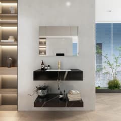 Ảnh Chậu bàn đá 2 tầng Viglacera VI11-9GP01 4