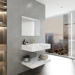 Ảnh Chậu bàn đá 2 tầng Viglacera VI14-9GP01 4