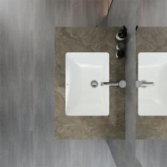 Ảnh Chậu rửa bàn đá 2 tầng Viglacera US10-9GP03 4