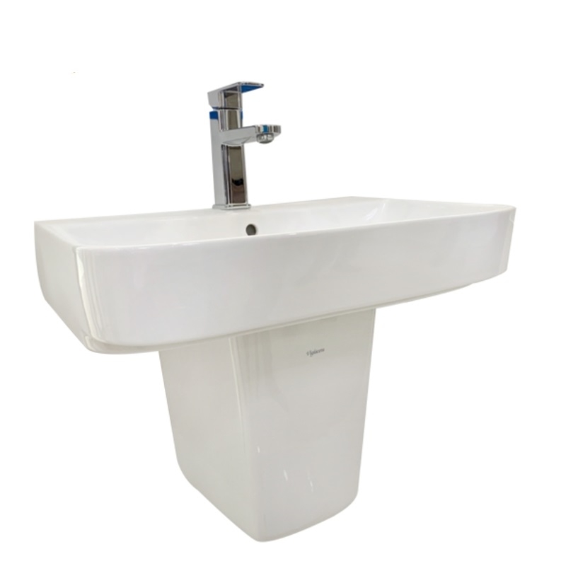 Chậu rửa + chân treo tường Viglacera V58