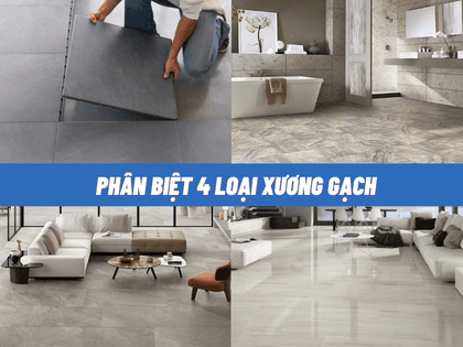 Cách phân biệt các loại xương gạch, ưu - nhược điểm của từng loại