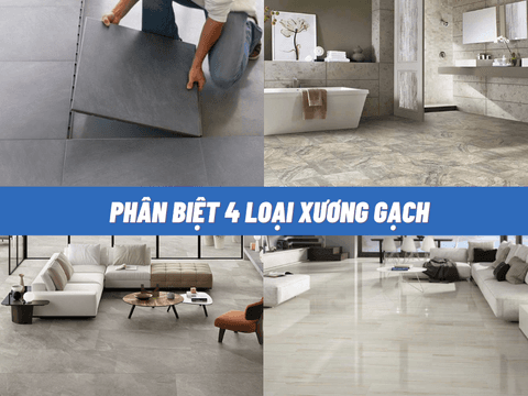 Cách phân biệt các loại xương gạch, ưu - nhược điểm của từng loại