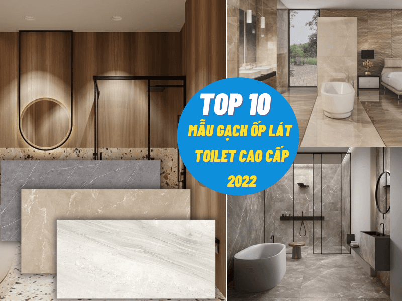 Mẫu gạch ốp lát nhà vệ sinh cao cấp nhập khẩu từ Tây Ban Nha