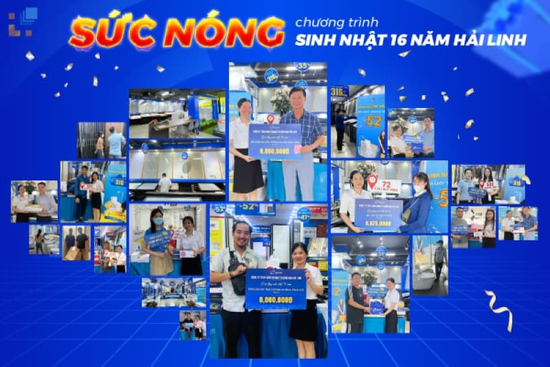 Cập nhật sức nóng chương trình sinh nhật 16 năm Hải Linh