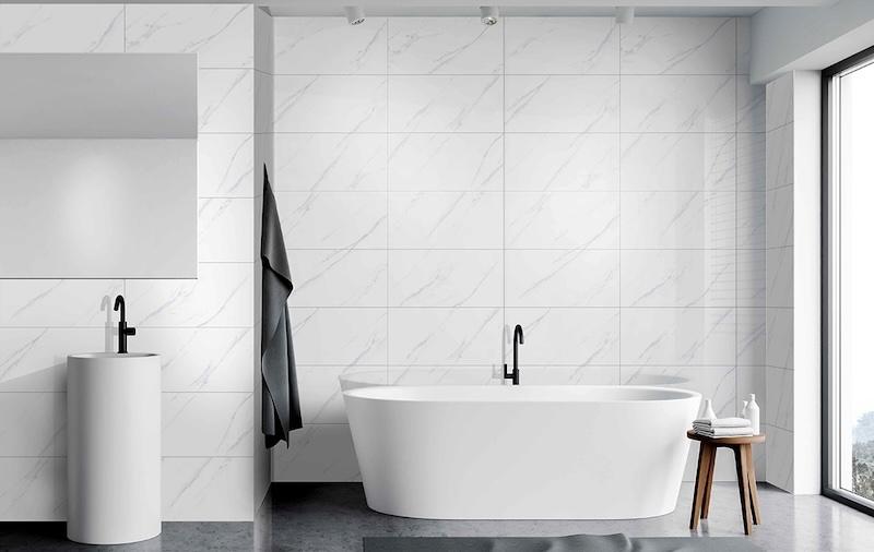 Báo giá gạch ốp tường 30x60 màu trắng mới nhất 2025