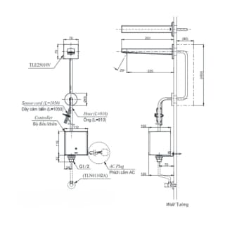 Ảnh Vòi cảm ứng tự động TOTO TLE25010V 2
