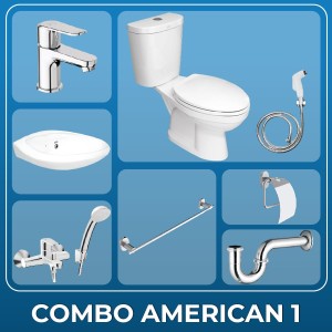 Combo thiết bị vệ sinh American Standard 01
