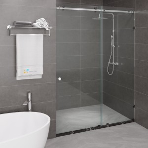 Vách kính nhà tắm màu Black Belli BLP-1x2TBV1