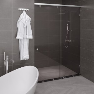 Vách kính nhà tắm màu Black Belli BLP-1x2XBV2