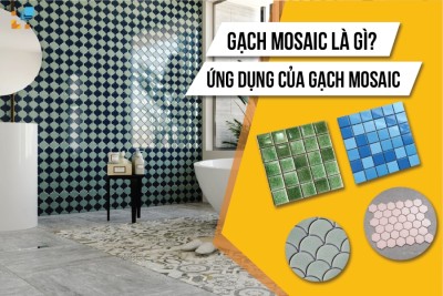 Gạch Mosaic là gì? Ứng dụng của gạch Mosaic