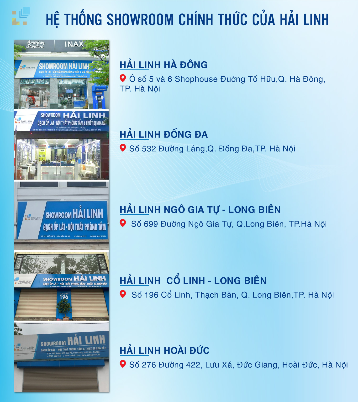 he thong showroom hai linh