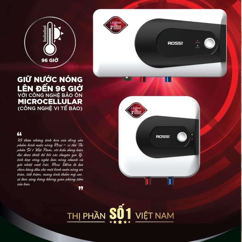 binh nong lanh rossi