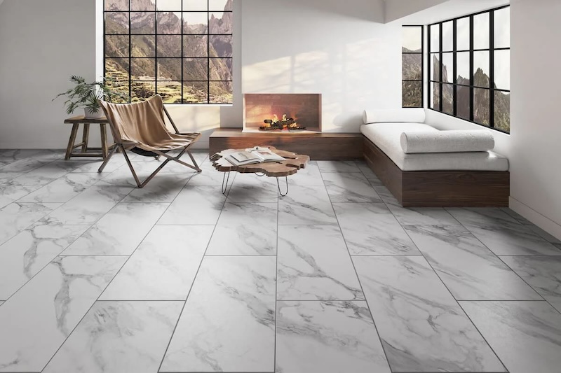 mau gach marble mau trang van may