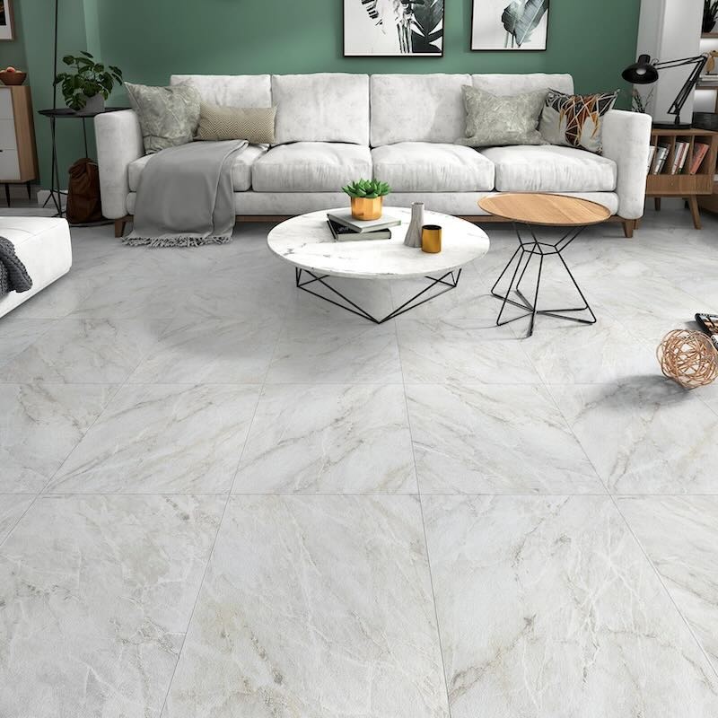 mau gach marble mau trang van xam